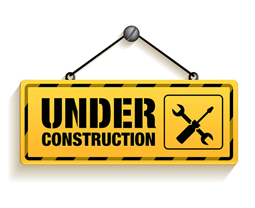 under construction